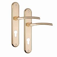 Ручки на планке SIBA Lucca 72 матовое темное золото/темное золото